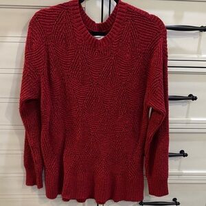 Sonoma red sweater